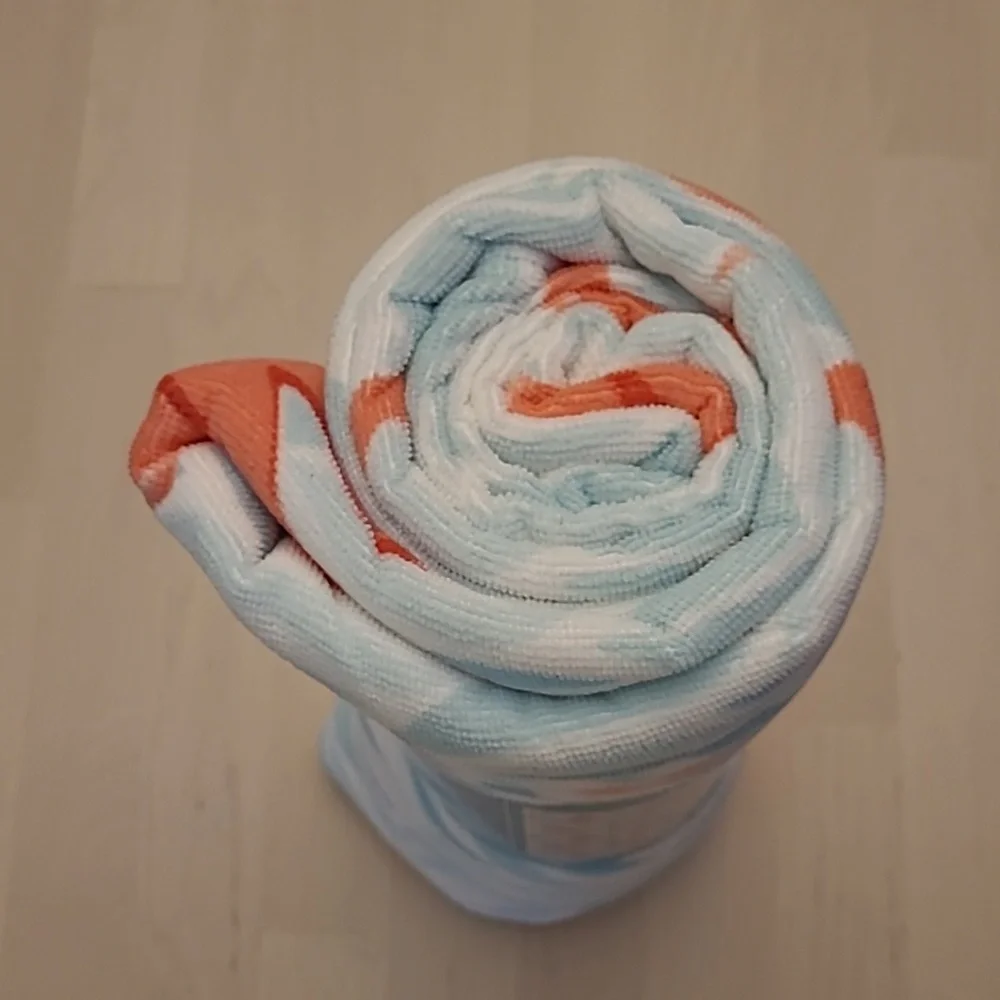 NWT Summer Style Towel for Two Microfiber Flamingo Towel